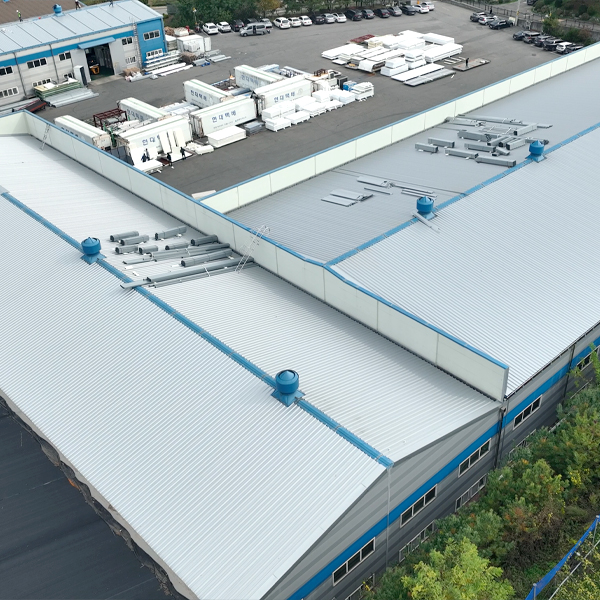 김포 복합판넬공장  / 시공면적 : 1,200평