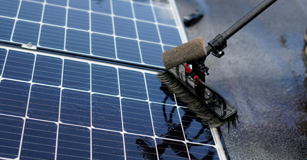 태양광 패널 관리